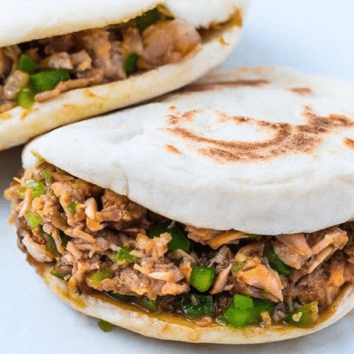 Chinese Pulled Pork Burger