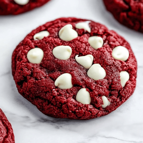 Homemade Red velvet cookie