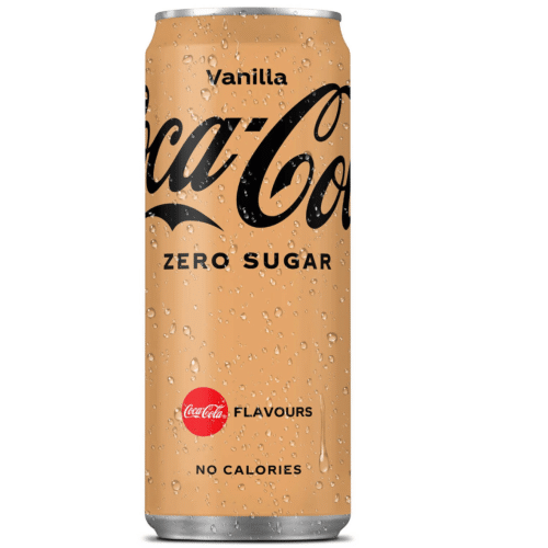 Coca Vanilla Zéro sucre 33 cl
