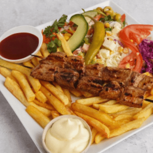 Brochettes de boeuf(2 pièces)