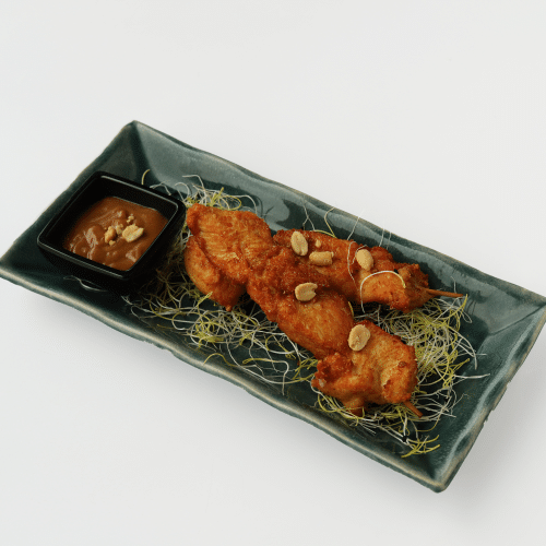 Satay ayam kip saté (2 stuks)