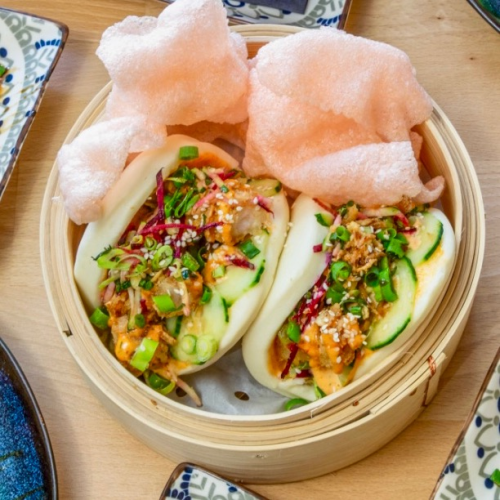 Duo de bao veggie