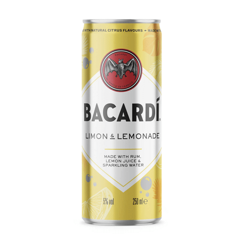 Bacardi Limon&Lemonade - Rhum & Citron