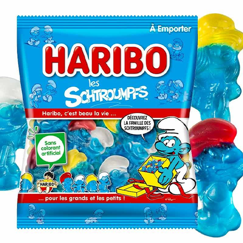 Haribo - Schtroumpfs