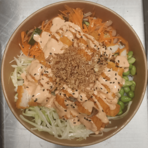 Poke bowl poulet spicy (large)