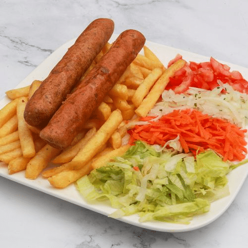 Schotel frikandel