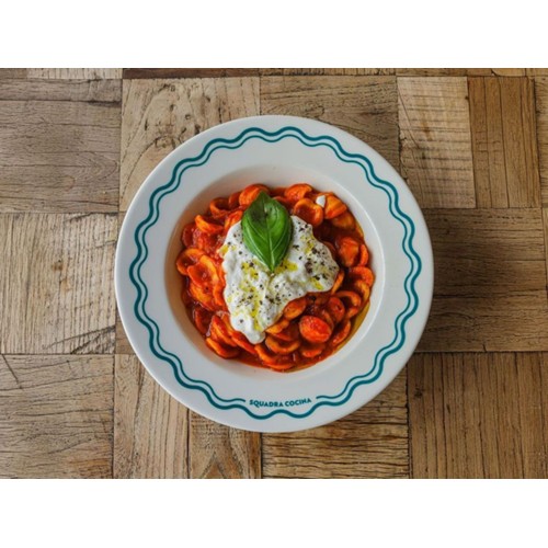 Orecchiette Al Pomodoro E Stracciatella