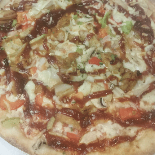 Pizza barbecue chicken medium