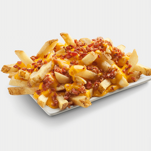 Cheesy bacon fries