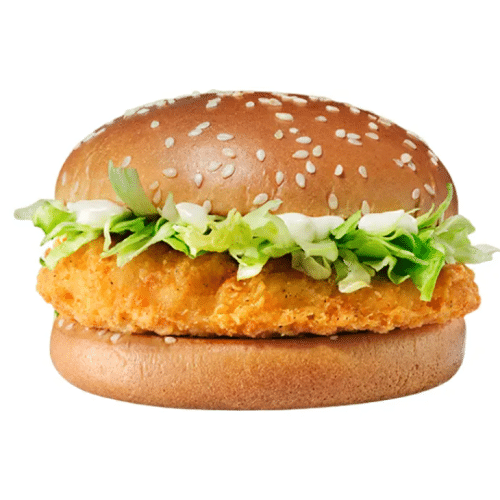 Crispy chickenfilet burger