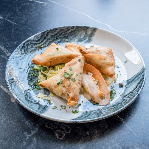 Meat samosas