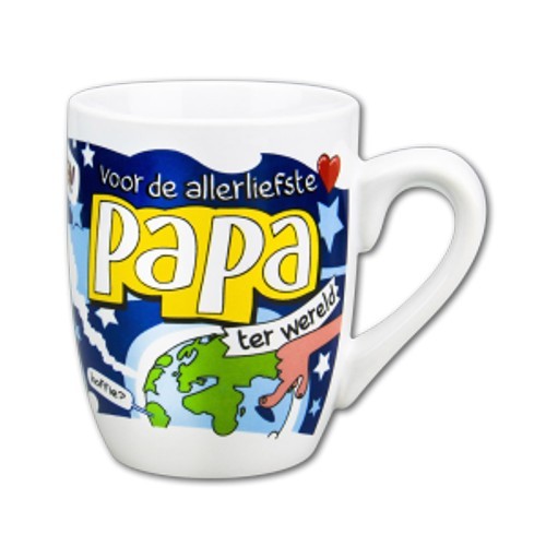 Cartoon mok Papa - 300 ml