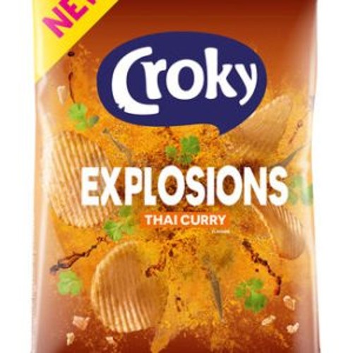 Croky Explosions Thai Curry (150gr)