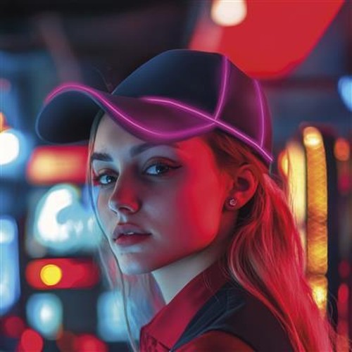 Baseballpet met Pink Licht