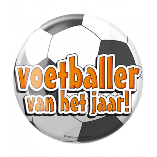 Button XL - Voetballer