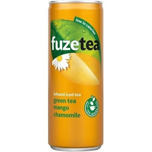 Fuze Tea Green Tea Mango Kamille Sleek Blik 33cl