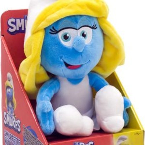 Muzikale Smurfin Knuffel - 30 cm met Smurfenmelodie