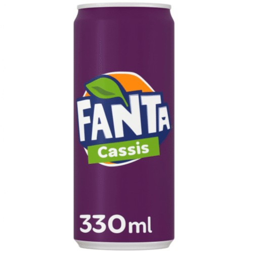 Fanta Cassis Sleek Can 33cl