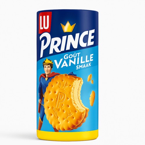 Lu Prince Fourré Koeken Vanille Smaak 300g
