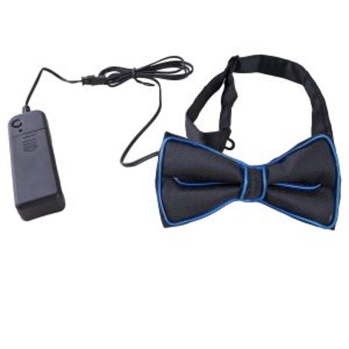 Vlinderdas met Blauw Licht