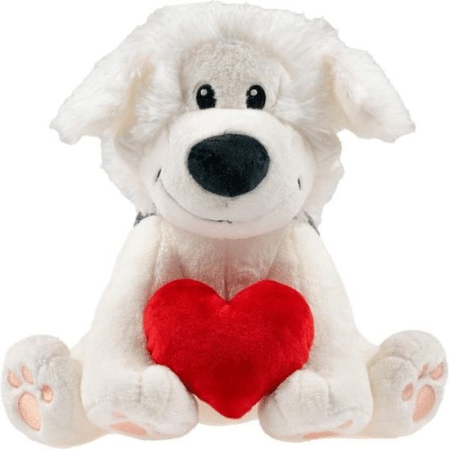 Samson pluche met hart