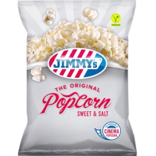 Jimmy s Popcorn Classic Zoet & Zout Vegan 100 g (zi)