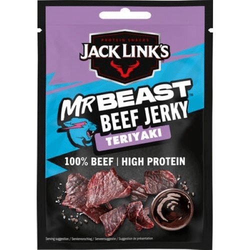 Jack Link s Mrbeast Beef Jerky Teriyaki 25 g