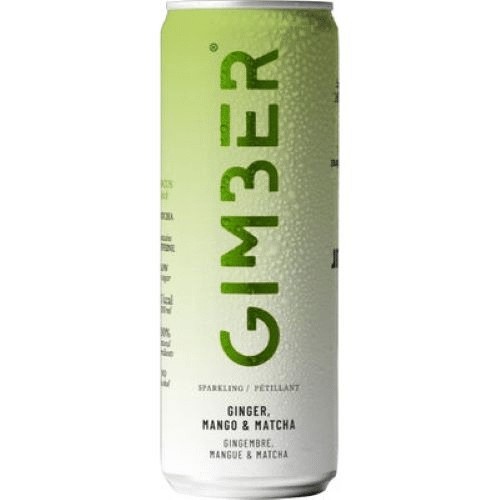 Gimber Focus Mango Matcha 25cl
