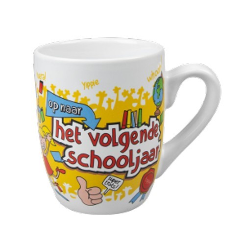 Cartoonmok - Op naar het volgende schooljaar