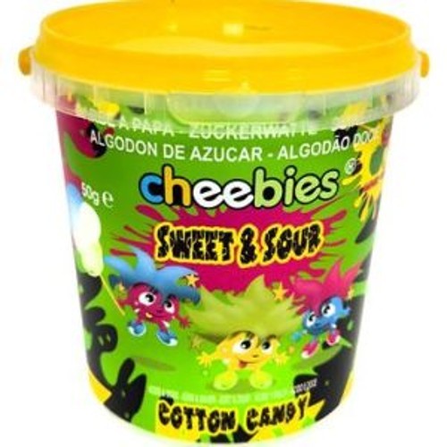 CHEEBIES Suikerspin Sweet & Sour (50 gr)