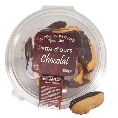 Pinson Bol Sprits met Chocolade 250 g