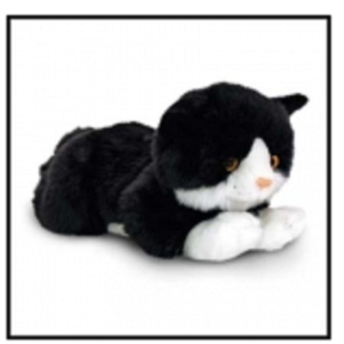 Smudge - Zwarte Kat ( 30 cm)