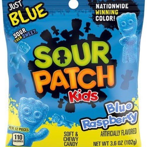 Sour Patchs Kids Blue Raspberrry 102gr