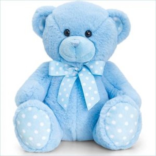 Knuffel Beer Baby Blue - 35cm