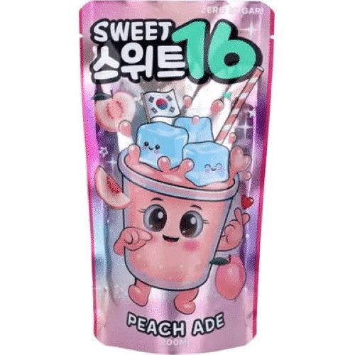 Sweet 16 Peach Ade Zero 20cl