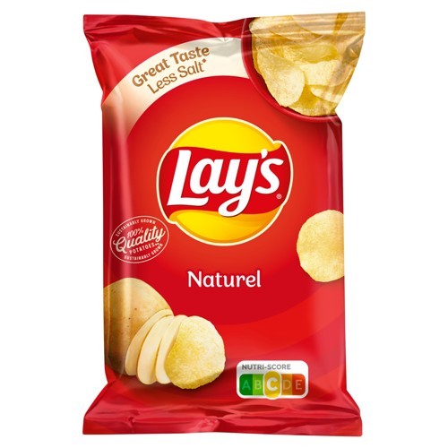LAY S NATUREL CHIPS 40GR