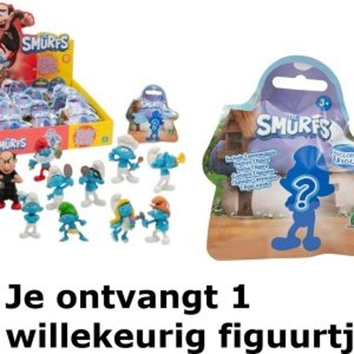 Smurf Beeldje (5,5 cm) verrassingsbeeldje