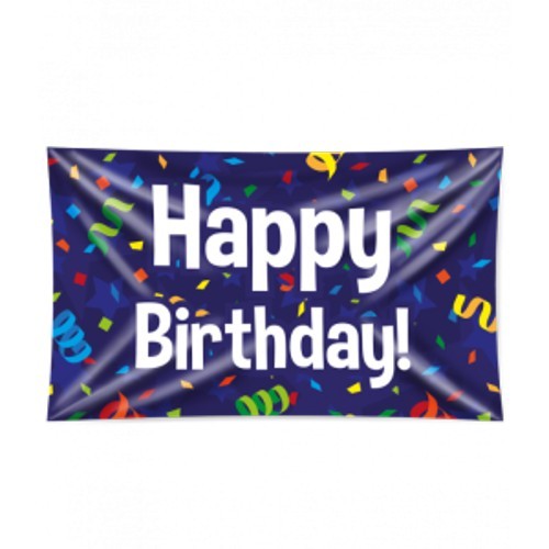 XXL Vlag - Happy Birthday