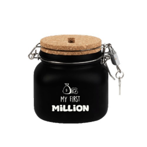 Luxe Spaarpot My first million