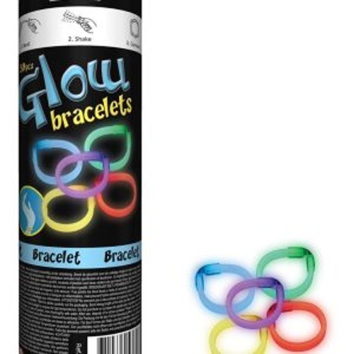 30 Glow-in-the-Dark Armbanden - Multicolor