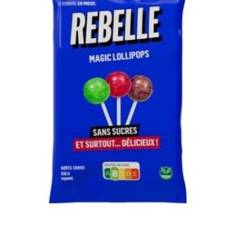Suikervrije, Vegan Mix Cola-, Kersen- en Appelsmaaklolly s