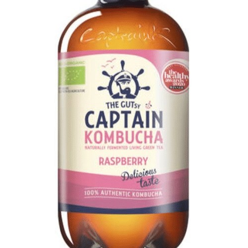 Captain Kombucha California Raspberry Bio 40 cl