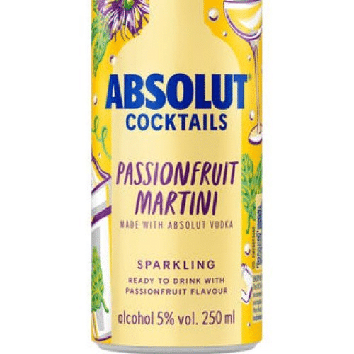Absolut Passionfruit Blik 25 cl 5 percent