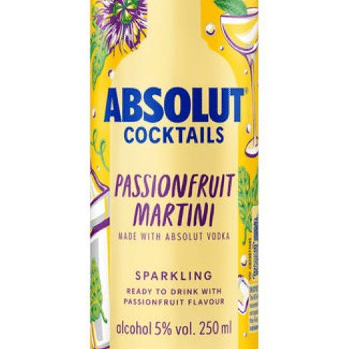 Absolut Passionfruit Blik 25 cl 5 percent