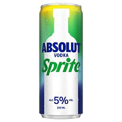 Absolut Vodka Sprite 25cl 5 percent Blik