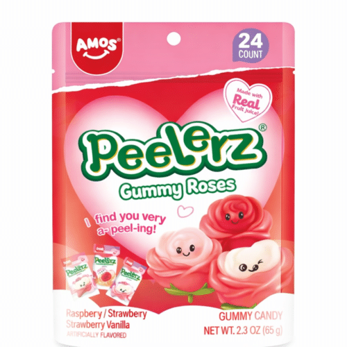 Amos Peelerz Gummy Roses 65 gr