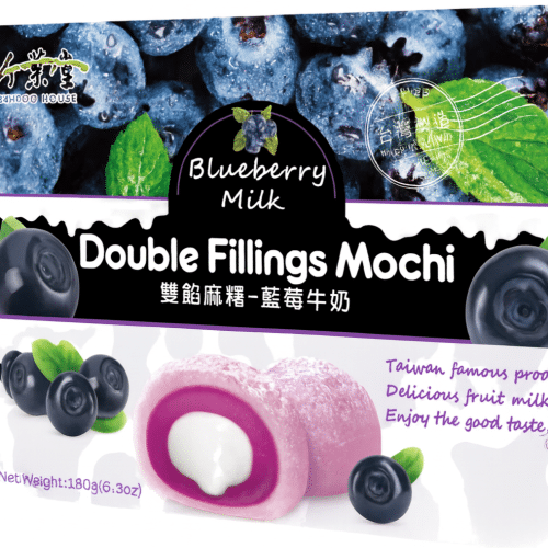 Bamboo House Mochi Double Filling Blueberry 180g