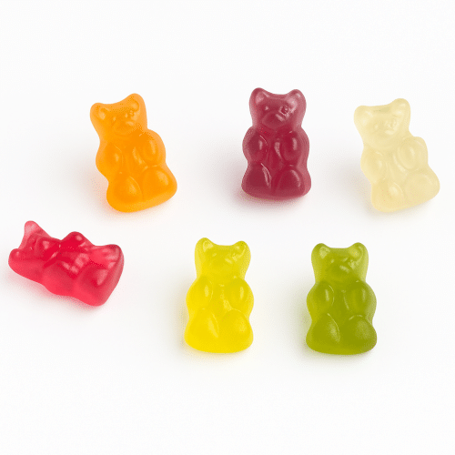 Beren met Stevia (suikervrije snoepberen)