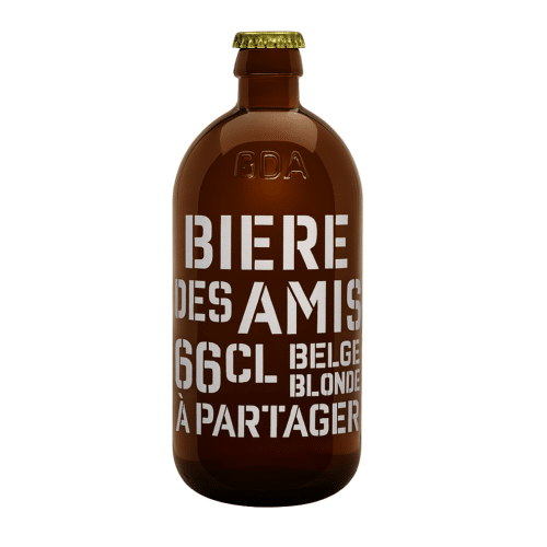 Bière des Amis Blonde 5,8percent 66cl One Way Fles