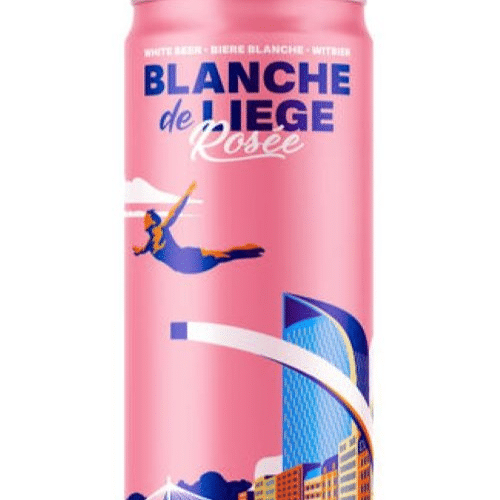 Blanche De Liège Rosée  4,4 percent  Blik 33 cl